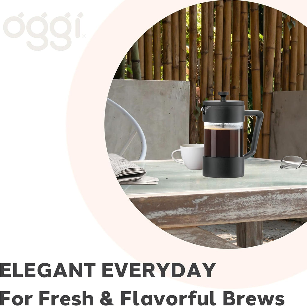 Glass French Press Coffee Maker 20oz 1pc