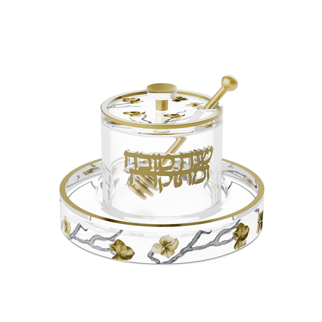 Feldart Golden Branch Honey Dish 4" 1pc