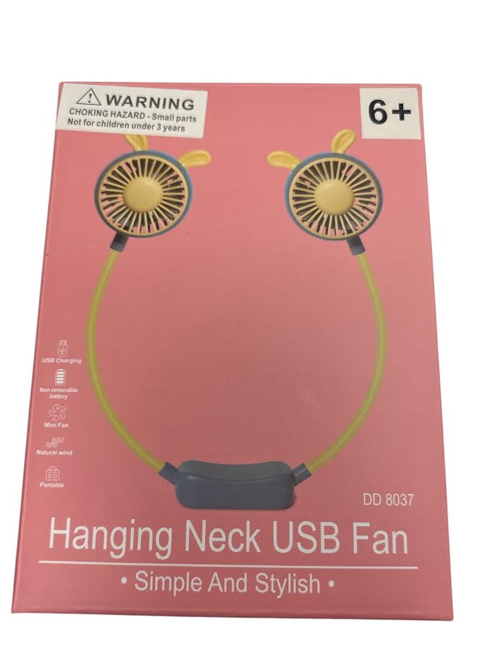 Hanging Neck USB Fan 1PC