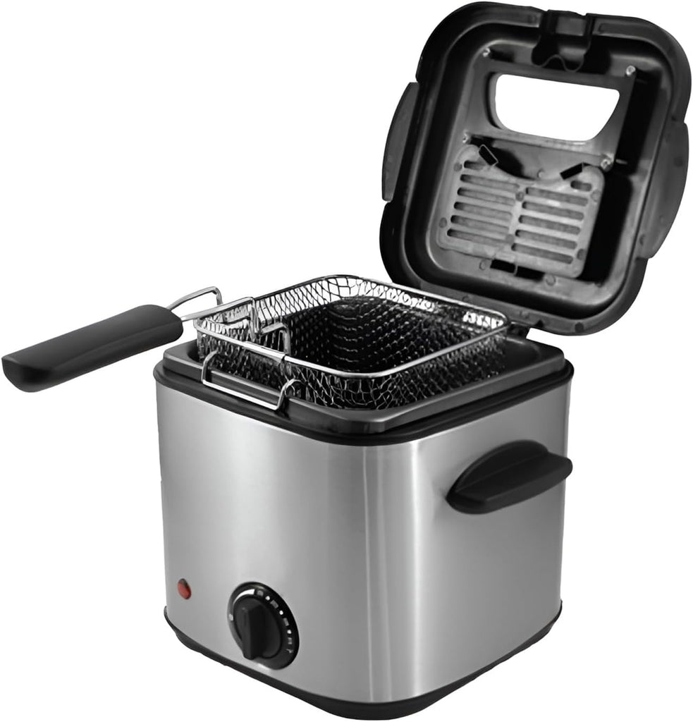 Hauz Stainless Steel Compact Electric Fryer 1.4L 1pc