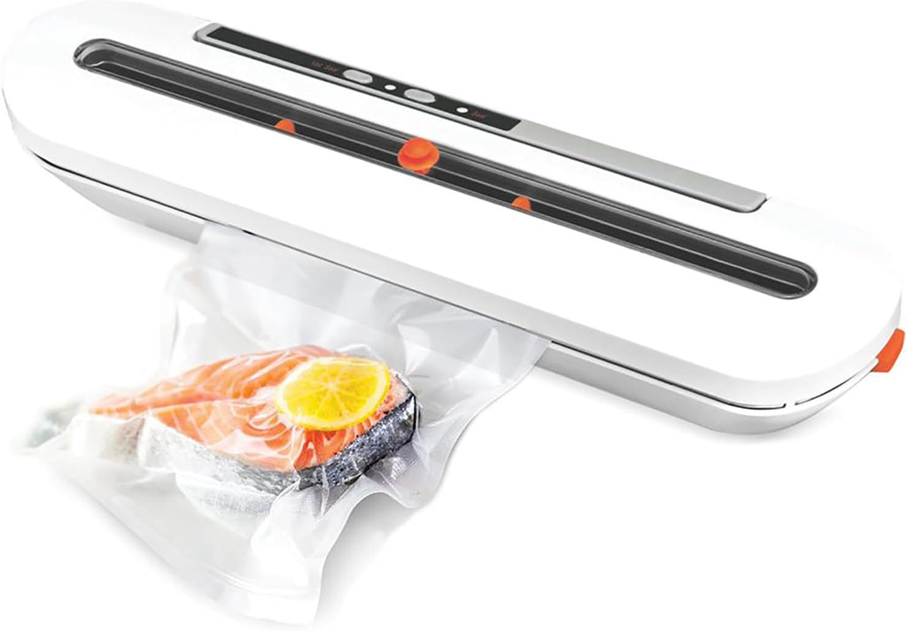 Hauz White Vacuum Bag Sealer with 10 Bags