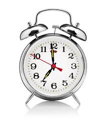 Hauz Silver Keywind Alarm Clock large 1pc