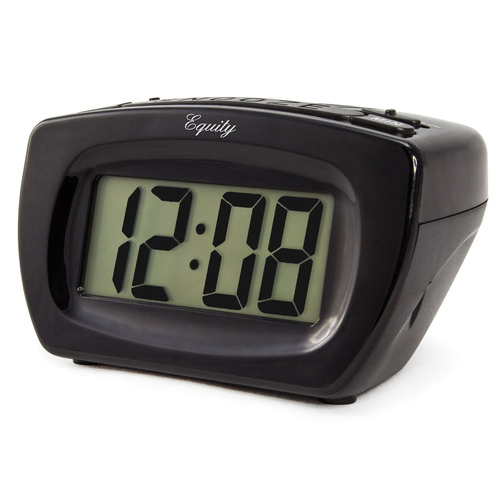 La Crosse Black Super-Loud Alarm Clock 3" 1pc