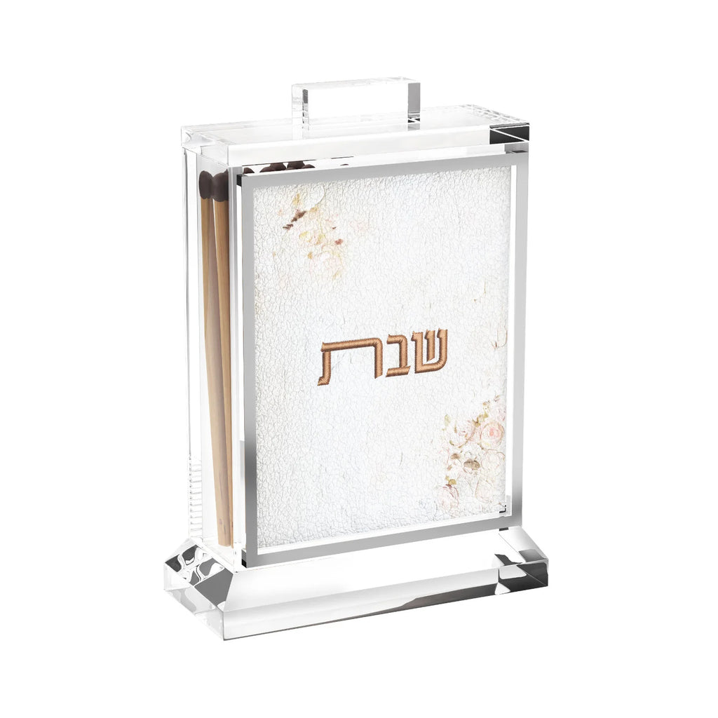 Feldart Blush Rose Leatherite Artwork Matchbox 4" 1pc