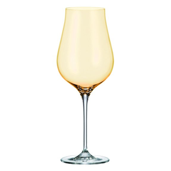 Amber Limosa Stemmed Wine Glass 500 ml 4pc