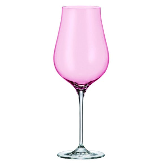 Pink Limosa Stemmed Wine Glass 500ml 4pc