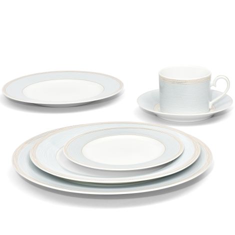 Noritake Gold Linen Road Dinnerware Set 5pc