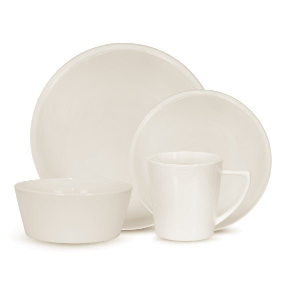 Brilliant White Loft Dinnerware Set 16pc