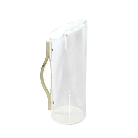 Gold Lucite Pitcher with Handle 53oz 1pc