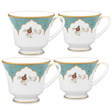 Noritake Gold Lodi's Morning Dinnerware Set Cup 8oz 4pc