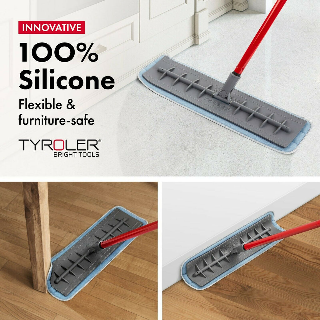 Microfiber Silicone Mop 1pc
