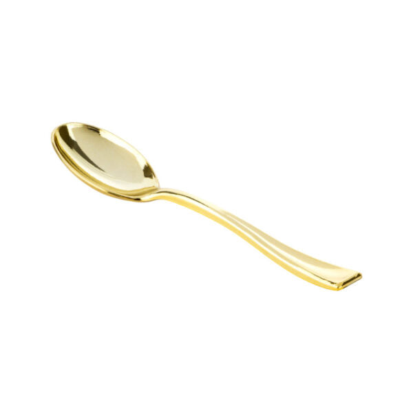 MiniWare  Gold Spoons 4″ 40pc - The Cuisinet