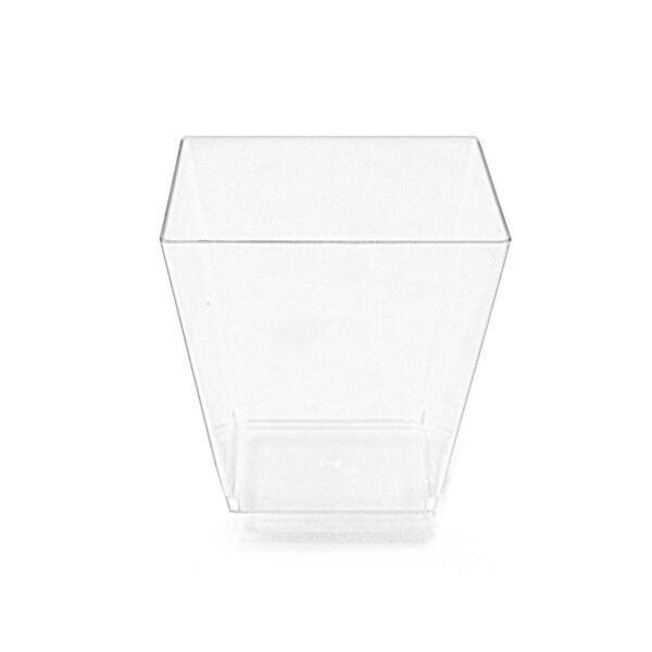 MiniWare Clear Square Fruit Cups 10pc - The Cuisinet