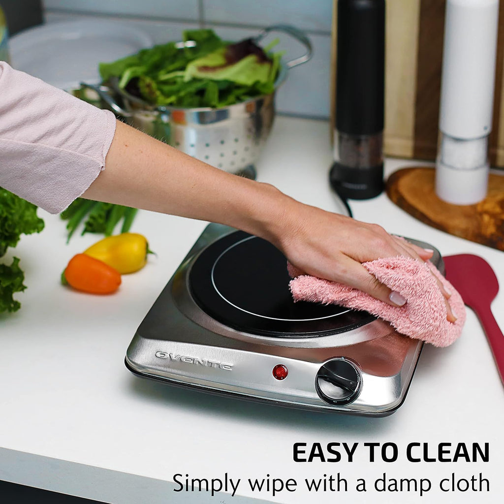 OVENTE Infrared Single Burner 1000W 7” 1pc