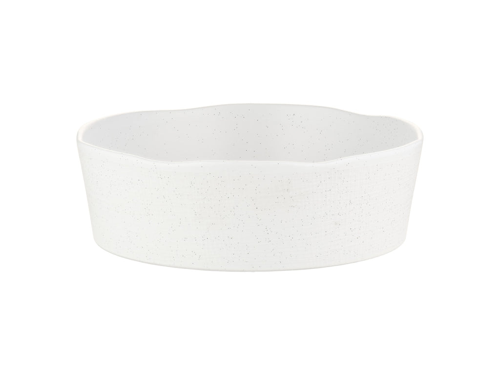 Onni White Serving Bowl 25X8cm 1pc