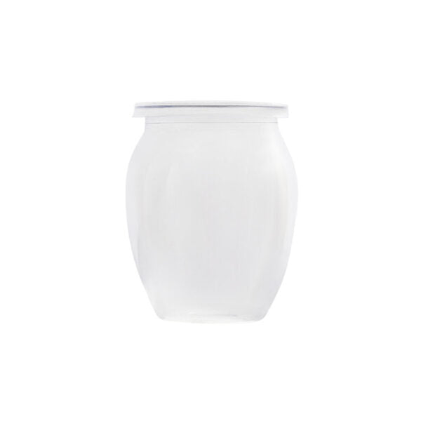 Oval Mousse Cups With Lid 7oz - The Cuisinet