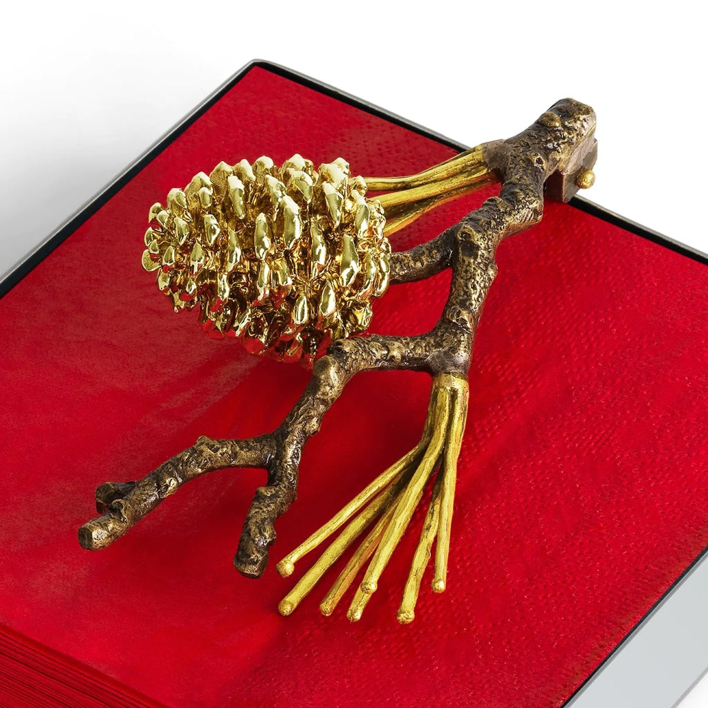 Michael Aram Pine Cone Cocktail Napkin Holder 1pc