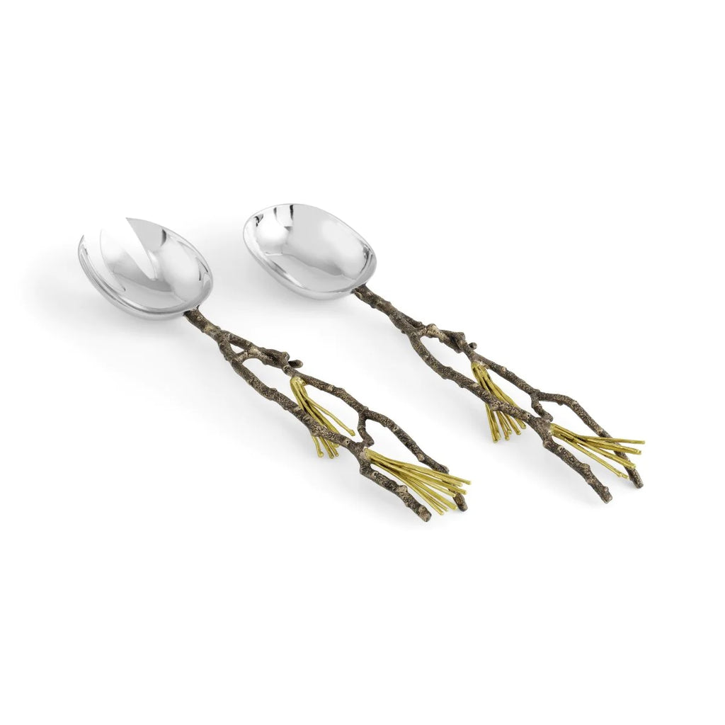 Michael Aram Pine Cone Serving Set 2pc