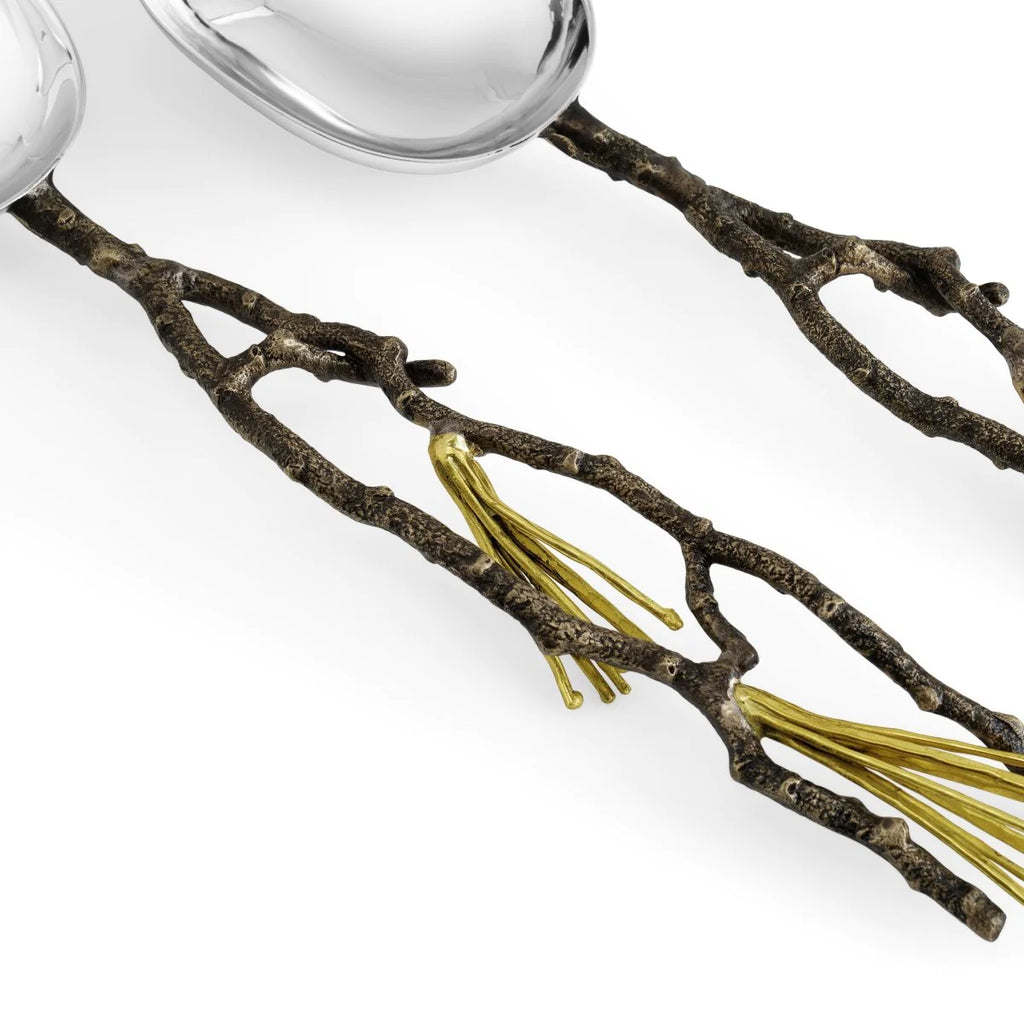 Michael Aram Pine Cone Serving Set 2pc