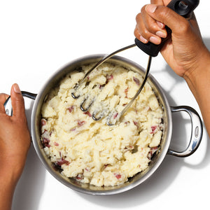 OXO Black Nylon Potato Masher - Thumbnail 4