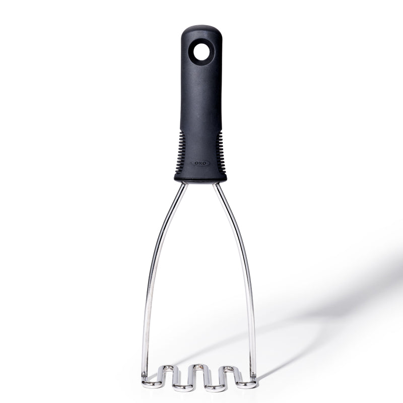 OXO Black Potato Masher 11" 1pc