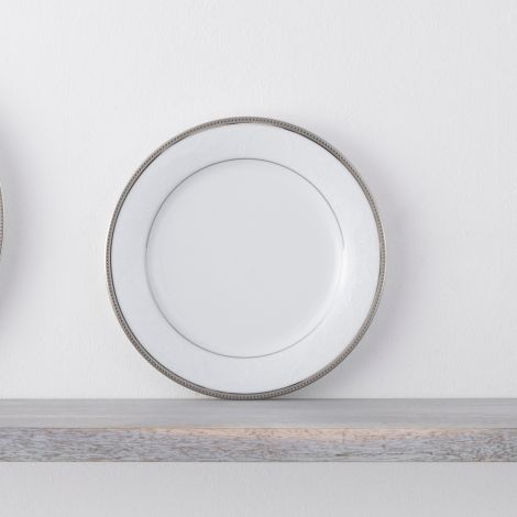 Noritake Silver Regina Platinum Dinnerware Set 5pc