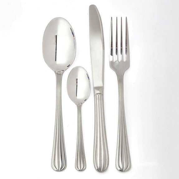 Stainless Steel Renoir Flatware Set 16pc