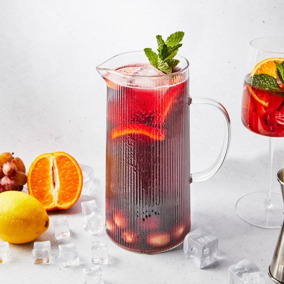 Brilliant Clear Ribbed Pitcher 1.5L 1pc