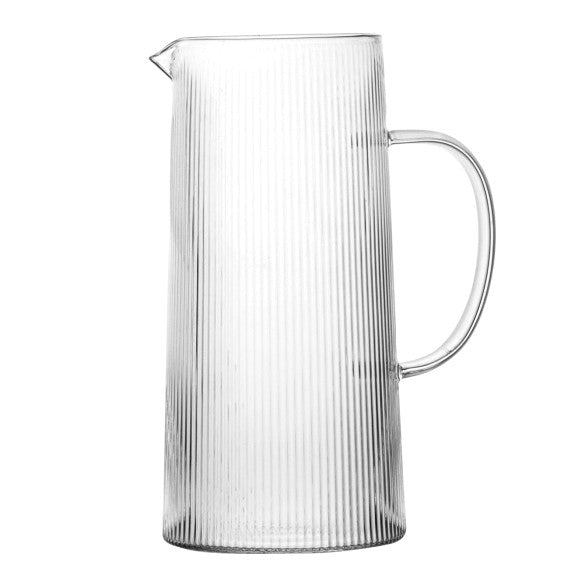 Brilliant Clear Ribbed Pitcher 1.5L 1pc