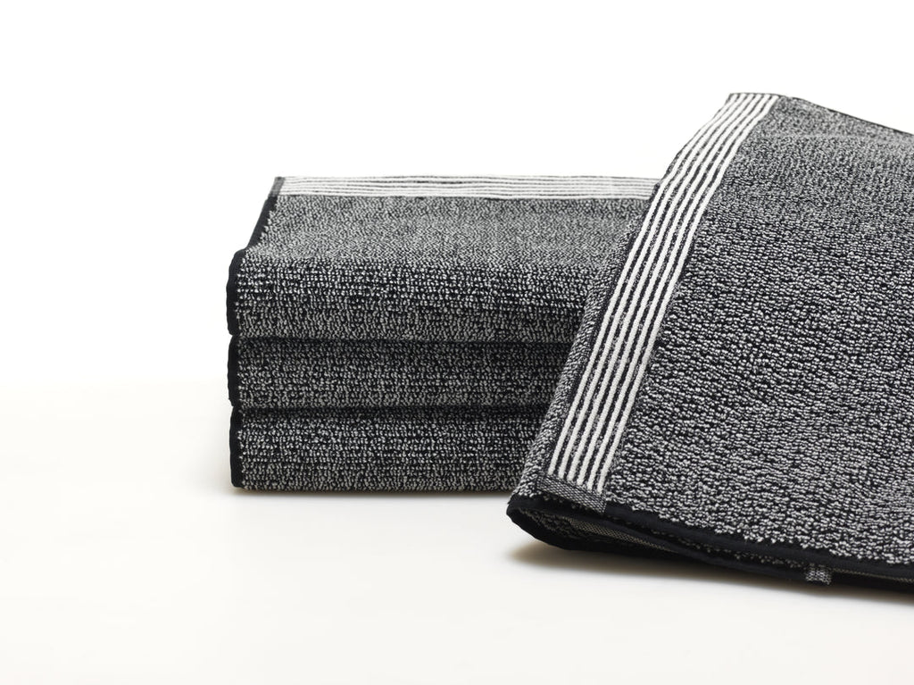 Roseberry Black Spicy Hand Towel 19x30" 1pc