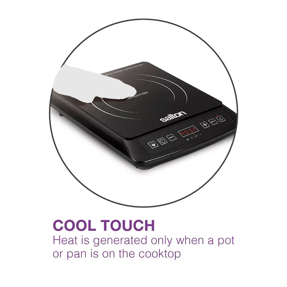 Salton Black Portable Induction Cooktop 1pc