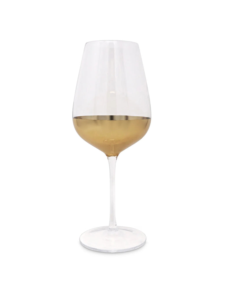 Vivience Gold Stem Water Glasses 6pc - The Cuisinet