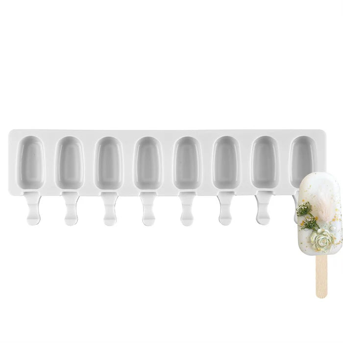 White Silicone Ice Cream Mold 1pc