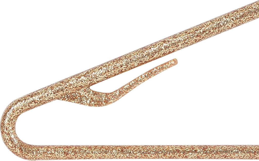 Simplify Gold Granite Look Hangers 10pc