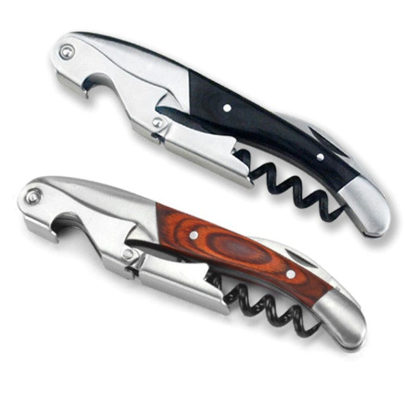 Sommelier Wood Handle Corkscrew Opener 1pc