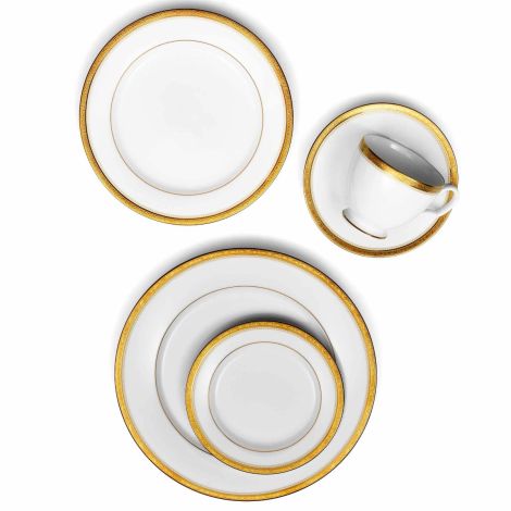 Noritake Gold Stavely Dinnerware Set