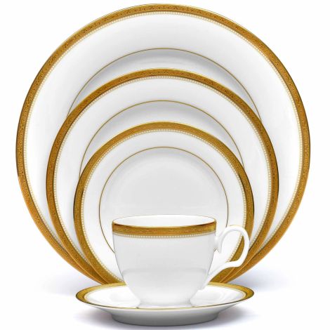 Noritake Gold Stavely Dinnerware Set