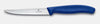 Victorinox Blue Serrated Pointed Knife 4.25" 1pc