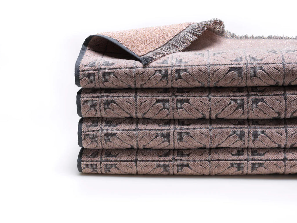 RoseBerry Grey Twinkle Hand Towel 19x30" 1pc