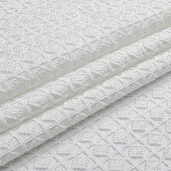 Majestic White Lace Mini Hex Tablecloth 1pc