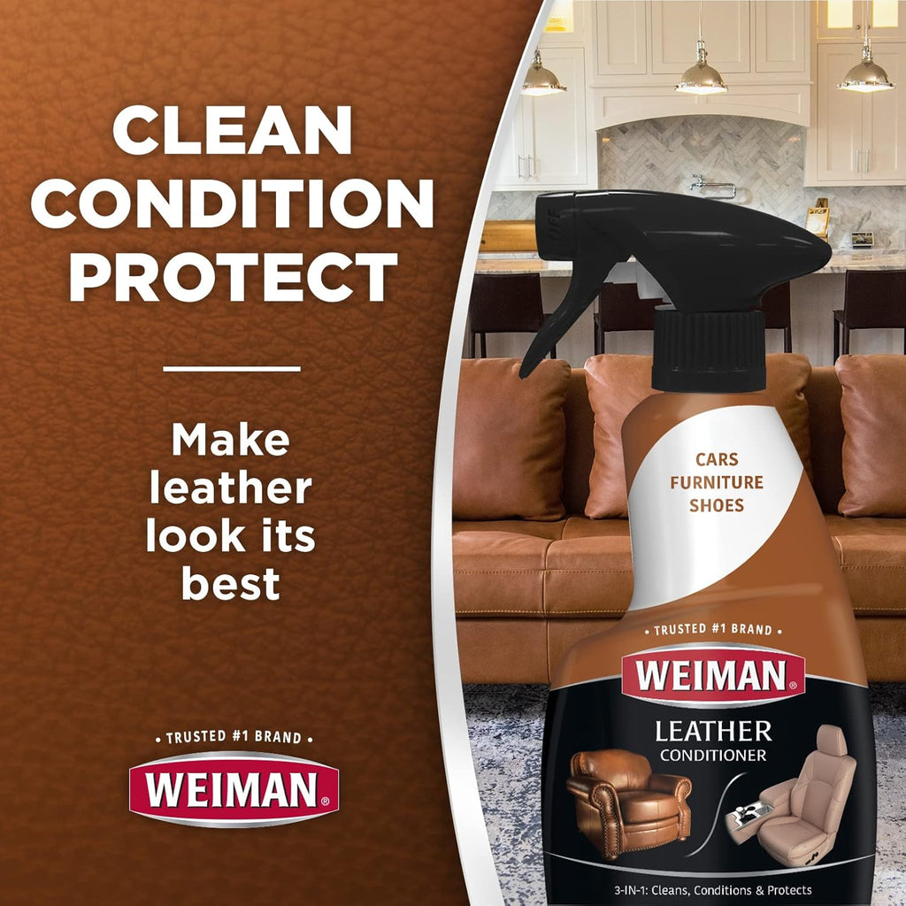 Weiman Leather Cleaner & Conditioner 12oz 1pc