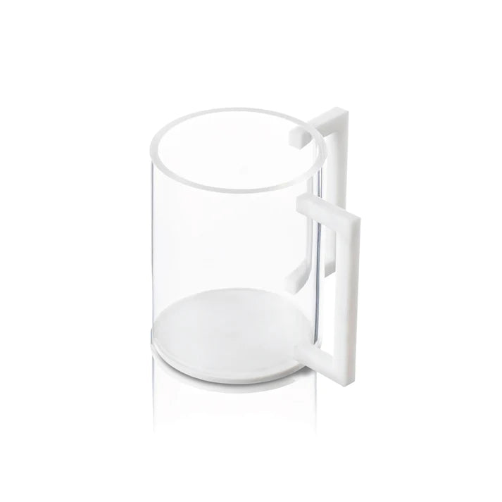 White Marble Lucite Washing Cup and Bowl Set 2pc - The Cuisinet