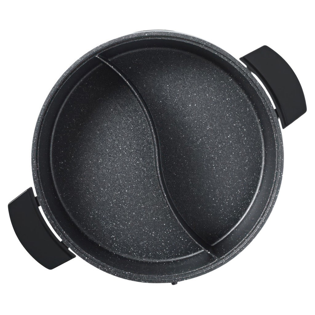 Starfrit Red XL Hot Pot with divider 5L