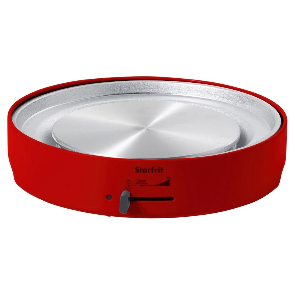 Starfrit Red XL Hot Pot with divider 5L
