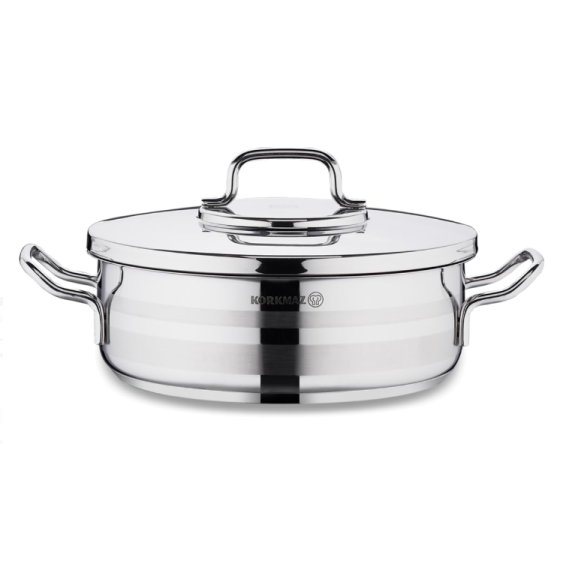 Korkmaz Stainless Steel Dutch Oven 1pc