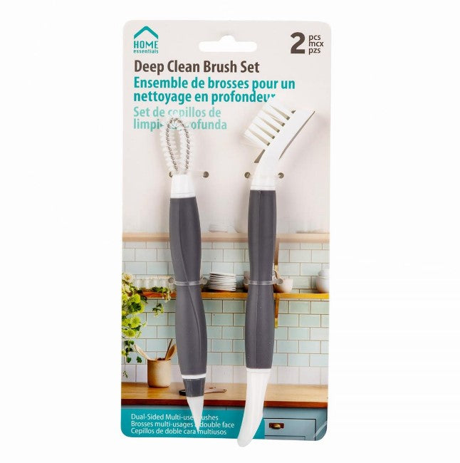 Deep Clean Brush set 17cm 2pc