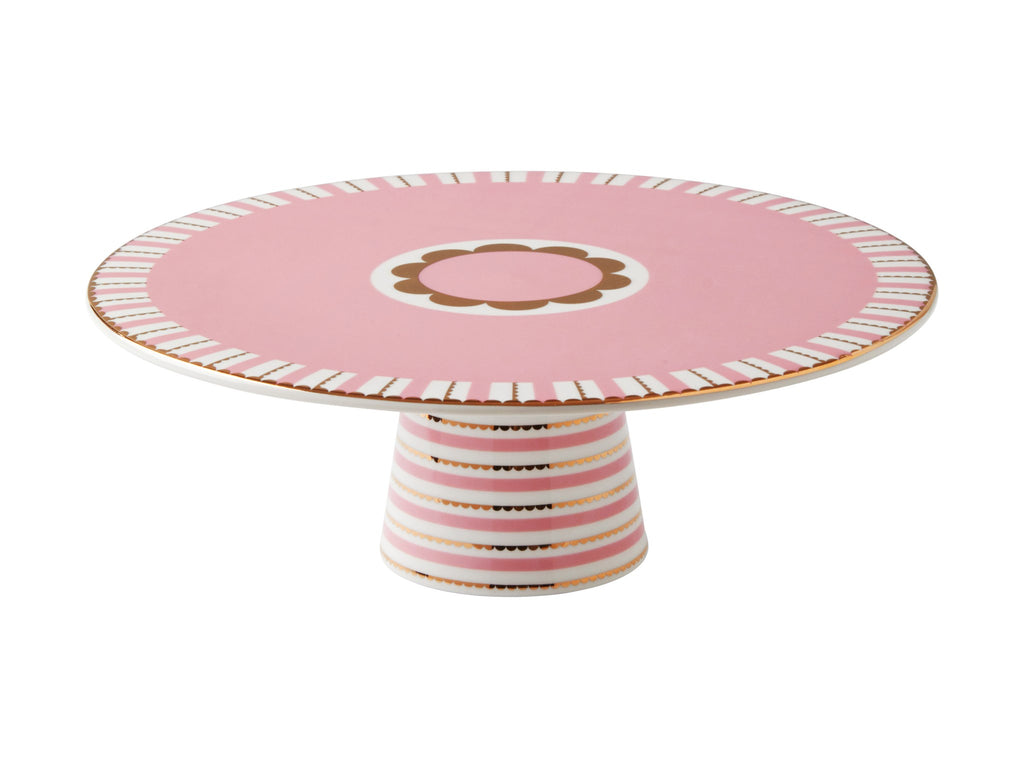 Regency Cake Stand 13" 1pc Pink