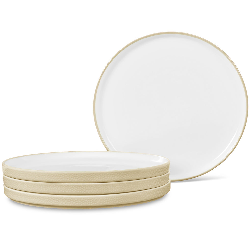 Noritake Ivory ColorTex Dinnerware Set Dinner Plate 10" 4pc