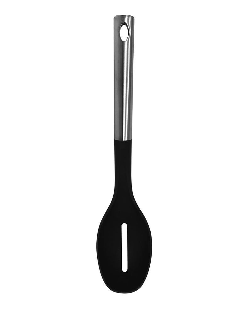 Millvado Black Nylon Slotted Spoon 13" 1pc - The Cuisinet