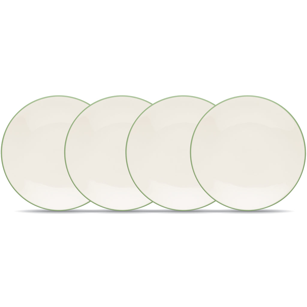 Noritake Apple Colorwave Rim Dinnerware Set Dessert Plate 6" 4pc